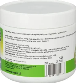 Balsam do wymion z efektem rozgrzewającym ”18”, 500 ml, Can Agri