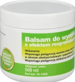 Balsam do wymion z efektem rozgrzewającym ”18”, 500 ml, Can Agri