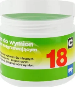 Balsam do wymion z efektem rozgrzewającym ”18”, 500 ml, Can Agri