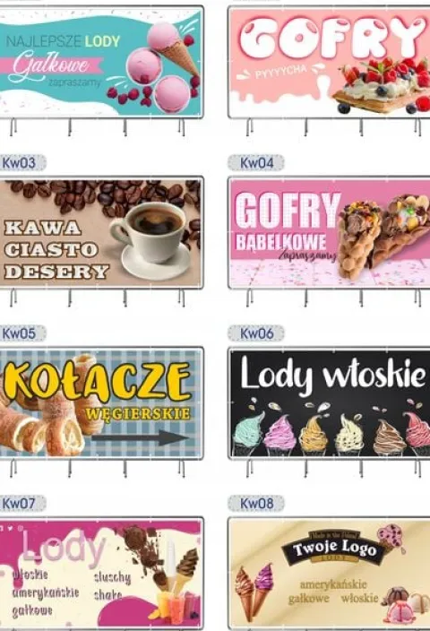 BANER REKLAMOWY 130x80cm gotowy projekt USŁUGI DEKARSKIE RYNNY plandeka