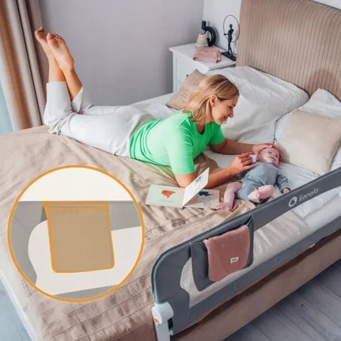 Barierka do łóżka BRAMKA OCHRONNA BLOKADA zabezpieczenie 150cm Lionelo