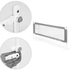 BARIERKA OCHRONNA ECOTOYS 200 CM UNIWERSALNA SOLIDNA STAL