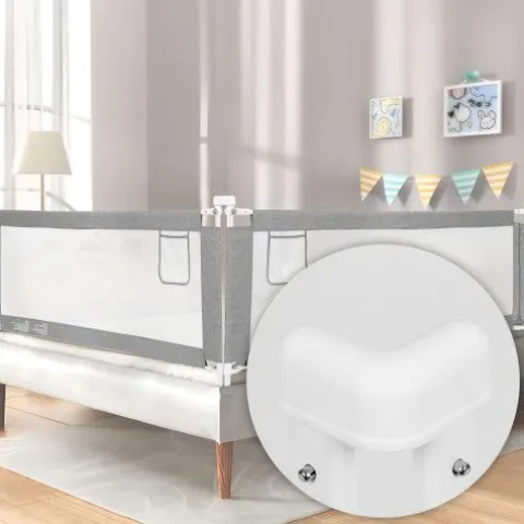 BARIERKA OCHRONNA ECOTOYS 200 CM UNIWERSALNA SOLIDNA STAL