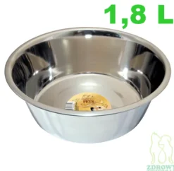 BARRY KING Miska psa nierdzewna metalowa ze stali nierdzewnej 1,8 L