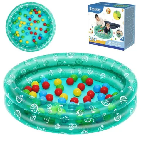 Basen dmuchany dla Dzieci z piłeczkami 91x20cm Bestway 51141