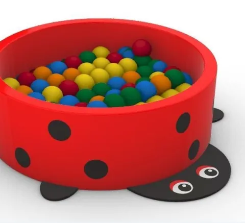 Basen na piłeczki dla dzieci, na kulki