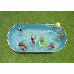 Basen ogrodowy stelażowy 549 x 274 x 122 cm 12w1 Bestway 56710