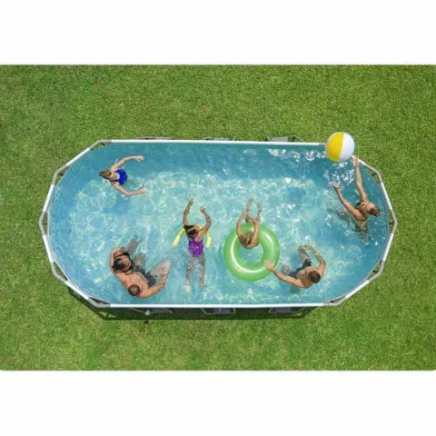 Basen ogrodowy stelażowy 549 x 274 x 122 cm 12w1 Bestway 56710