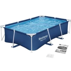 Basen ogrodowy stelażowy 259 x 170 x 61 cm Bestway 56403N