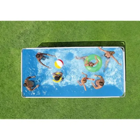 Basen ogrodowy stelażowy 488 x 244 x 122 cm 10w1 Bestway 561MB