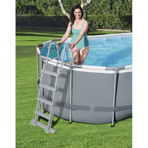 Basen ogrodowy stelażowy 549 x 274 x 122 cm 17w1 Bestway 56710