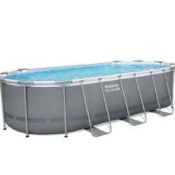 Basen ogrodowy stelażowy 549 x 274 x 122 cm 17w1 Bestway 56710