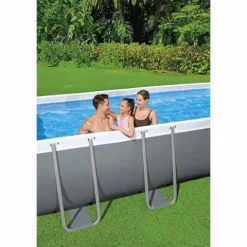 Basen stelażowy ogrodowy 488 x 244 x 122 cm 11w1 Bestway 56671N
