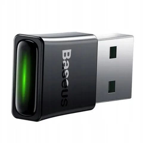 BASEUS PRZENOŚNY BEZPRZEWODOWY ADAPTER USB ODBIORNIK NADAJNIK BLUETOOTH 5.3