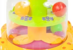 BĄCZEK SPINNER DLA DZIECI ŻYRAFKA Z KULECZKAMI ZABAWKA WIRUJĄCA DLA DZIECI