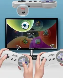 Bezprzewodowa Konsola Retro HDMI 2 Pady 5000+ Gier