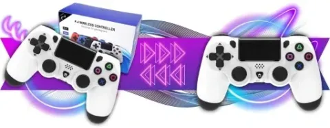 BEZPRZEWODOWY PAD GAMINGOWY do PS4 KONTROLER DOUBLESHOCK WIBRACJE Zamiennik