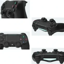 BEZPRZEWODOWY PAD GAMINGOWY do PS4 KONTROLER DOUBLESHOCK WIBRACJE Zamiennik