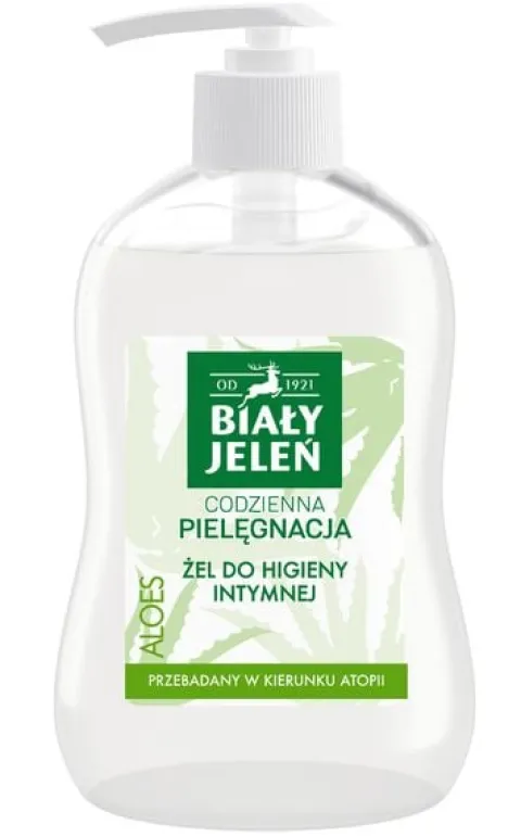 Biały Jeleń Codzienna Pielęgnacja Żel do higieny intymnej - Aloes 500ml
