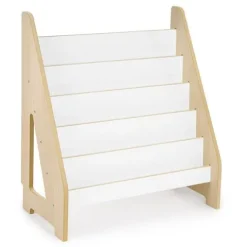 Biblioteczka Montessori dla dzieci MAXI Dąb/biały
