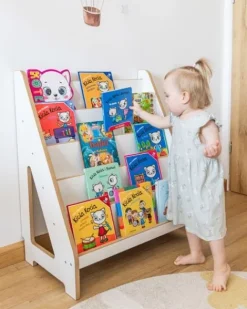 Biblioteczka Montessori dla dzieci MAXI