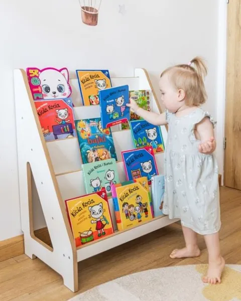 Biblioteczka Montessori dla dzieci MAXI