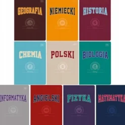 BIC WYPRAWKA SZKOLNA ZESZYTY TEMATYCZNE ZESTAW DO SZKOŁY klasa 4-8 Bidon