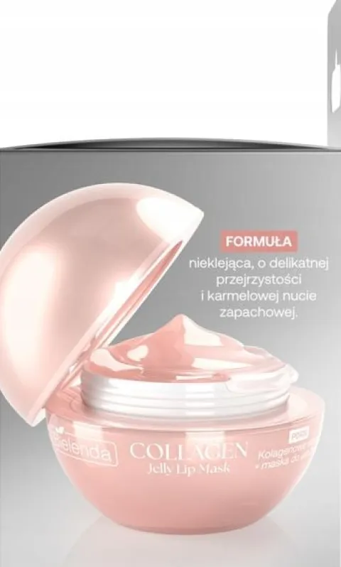 BIELENDA COLLAGEN JELLY LIP SERUMMASKA DO UST 2 W 1 8 G