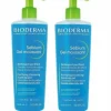 Bioderma Sebium moussant, antybakteryjny żel do mycia twarzy, 2 x 500ml