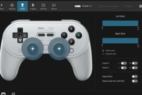 8BitDo Pro 2 Gray Pad Kontroler Android PC Switch