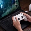 8Bitdo Ultimate White Pad + Dock BT Hall Switch PC