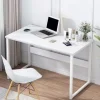 BIURKO KOMPUTEROWE BIAŁE STOLIK POD LAPTOP KOMPUTER STYL SKANDYNAWSKI