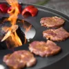 Blat grillowy do paleniska COOK KING 98 cm z uchwytami + ruszt 47 cm
