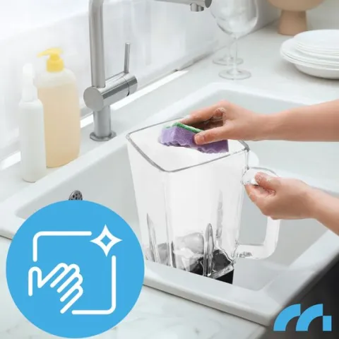 Blender Kielichowy Szklany do Koktajli Smoothie BL1800W