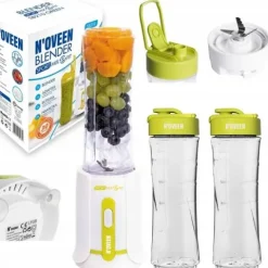 BLENDER SPORTOWY KIELICHOWY MIKSER KOKTAJL SMOOTHIE 2 BUTELKI BPA FREE