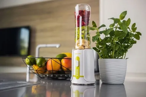 BLENDER SPORTOWY KIELICHOWY MIKSER KOKTAJL SMOOTHIE 2 BUTELKI BPA FREE