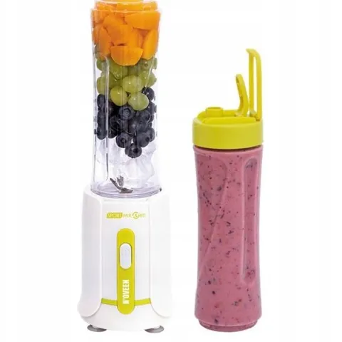 BLENDER SPORTOWY KIELICHOWY MIKSER KOKTAJL SMOOTHIE 2 BUTELKI BPA FREE