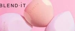 BLEND IT Sponge gąbka Marble Pink Nude gąbka blend it do makijażu