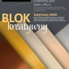 BLOK A4 MIX LUSTRZANY SATYNOWY EFEKT 15ARK 210G/M2