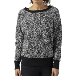 Bluza Reebok Crewneck - Speckled damska dresowa sportowa S