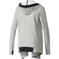 Bluza sportowa Adidas Wrap Me Up damska dresowa narzuta termoaktywna z kapturem 2XS