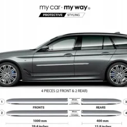 BMW 5 Kombi G31 Touring - Listwy CHROM na Drzwi