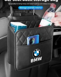 BMW TORBA NA ZAGŁÓWEK BMW wiszący ORGANIZER SAMOCHODOWY dla pasażera z tyłu