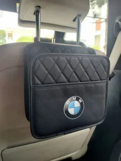BMW TORBA NA ZAGŁÓWEK BMW wiszący ORGANIZER SAMOCHODOWY dla pasażera z tyłu