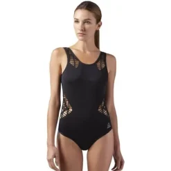 Body Reebok Seamless Leotard damskie sportowe top do tańca fitness 2XS
