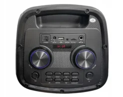 BOOMBOX WIEŻA RADIO MP3 GŁOŚNIK BLUETOOTH KARAOKE
