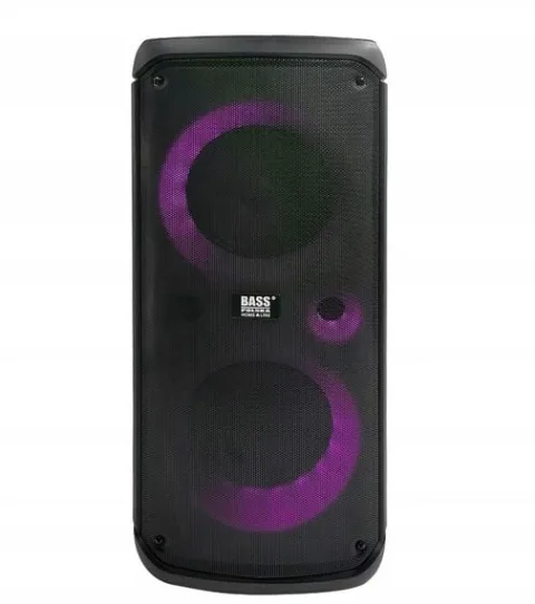 BOOMBOX WIEŻA RADIO MP3 GŁOŚNIK BLUETOOTH KARAOKE