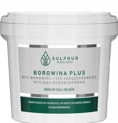 Borowina plus 1kg Kuracja borowinowa Borowina Sulphur