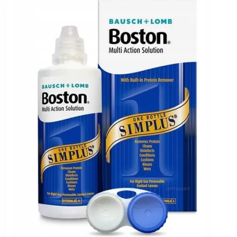 Boston Simplus 3x120 ml - Płyn do twardych soczewek