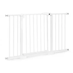 BRAMKA BIAŁA ECOTOYS 74-132 CM NA SCHODY Z AUTOMATYCZNYM ZAMYKANIEM